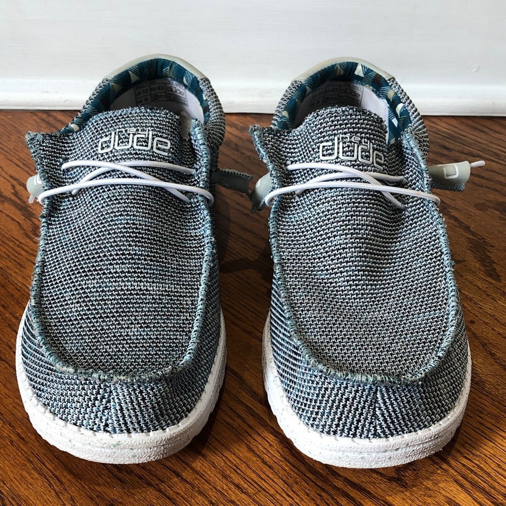 Hey Dude Mens Wally Sox Classic Loafer Men’s Size 10 in Perfect Condition! - Picture 3 of 8